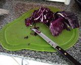 Foto del paso 5 de la receta: Verduras arcoíris con medallones de calabaza y plaquetitas de pollo