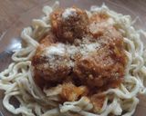 Foto del paso 9 de la receta: Fideo bien caseros con salsa de albóndigas
