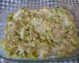 Foto del passaggio 5 della ricetta Pasticcio di porri e patate