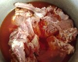 A picture of step 2 of Fried Mutton chops.