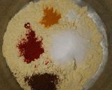 A picture of step 1 of Potato Paneer shots.