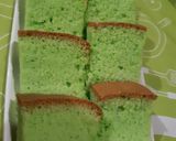 Foto langkah ke 5 dari resep Ogura cake pandan.