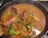 Foto del paso 7 de la receta: Chorizos al dulce de miel con brócoli