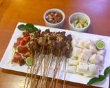 A picture of step 10 of Indonesian Fragrant Goat Satay.