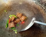 รูปขั้นตอนการทำที่ 3 ของ ข้าวราดเต้าหู้พริกไทยดำ(เจ)# อาหารไทยง่ายๆ