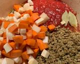 A picture of step 5 of Lentil Soup with Sausage.