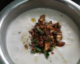 A picture of step 6 of Kanchipuram idli.