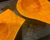 A picture of step 1 of Stuffed butternut squash.
