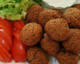 صورة لخطوة 4 من وصفة فلافل بالحمص والفول المجروش