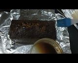 A picture of step 6 of Christmas fruit cake.