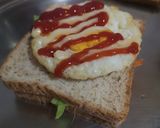 รูปขั้นตอนการทำที่ 6 ของ แซนด์วิช​ไข่ดาวสูตรทำขาย15บาทพร้อมคำนวนต้นทุน​