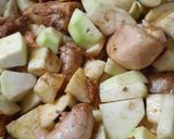 A picture of step 4 of Ghiya chicken.