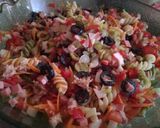 Foto del paso 4 de la receta: Ensalada de pasta multicolor 🎨