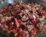 Foto del paso 4 de la receta: Ensalada de pasta multicolor 🎨