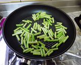 四季豆炒竹輪的食譜步驟1照片
