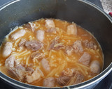 Foto del paso 9 de la receta: Fideos a la Cazuela con Costillón, Panceta, Salchichas y Huevo Duro