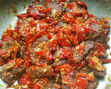 Foto langkah ke 6 dari resep Dendeng balado basah.