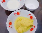 Hình bước làm 2 của món Bánh sinh nhật nhân sầu riêng