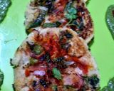 A picture of step 7 of Bread Uttapam.