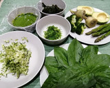 Foto del paso 1 de la receta: Ensalada verde que te quiero verde