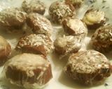 A picture of step 7 of Homemade Nutella chocolate coconut buttons😍.