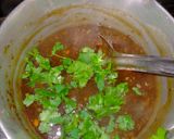 A picture of step 5 of Manchow veg soup.