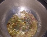 A picture of step 3 of Njahi stew.