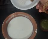 A picture of step 3 of Makhana Raita.