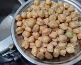 A picture of step 1 of छोले हम्मस (choole hummus recipe in hindi).