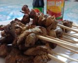 Foto langkah ke 3 dari resep Sate hati dan rempela ayam.