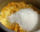 A picture of step 3 of Pumpkin halwa.