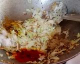 A picture of step 5 of Cabbage stuffed paratha.