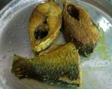 A picture of step 4 of Hilsha Fish in Mustard Curry/ Sorse illish.