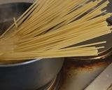 蛋黃醬煙燻豬肉義大利麵的食譜步驟1照片