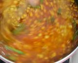 A picture of step 2 of Sindhi dal (left over recipe).
