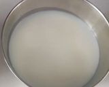 A picture of step 2 of Pomegranate milk shake.