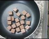 A picture of step 1 of Twix chocolate 🍰 Cake.