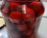 Rebarbarás🌿 almás,🍓 cseresznyés 🍒epres🍎 dzsem🍊 recept fázis 11 fotója