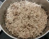 A picture of step 1 of Red Rice Poha!!.