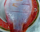 รูปขั้นตอนการทำที่ 1 ของ ปลาทับทิมทอดราดพริก
