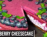 A picture of step 12 of Blueberry Cheesecake 🫐 | Cheesecake Without Baking.