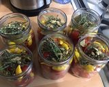 Une image de l'étape 8 de Tomates aux piments jaunes, thym, laurier et cardamome.