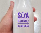 Hình bước làm 4 của món Sữa đậu ngự hạnh nhân