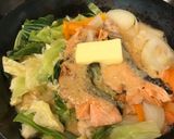 A picture of step 5 of Pan-Seared Salmon Fillets with Miso Sauce (Chan-Chan Yaki).