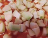 Cukkinis lecsó recept fázis 2 fotója