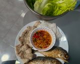 รูปขั้นตอนการทำที่ 4 ของ เมี่ยงปลาทูทอดกับหมูสามชั้นต้ม