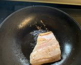 香煎蒜香鱸魚排的食譜步驟2照片