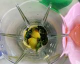 A picture of step 1 of 4 simple iftar drinks/mojito's.