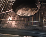 A picture of step 5 of Cornbread (Plain) in da frying pan.