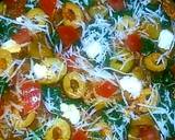 Algerian bread stuffed with vegetables, cheese, smoked meat recipe step 2 photo